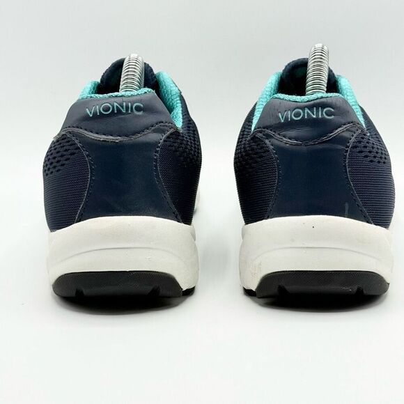 Vionic Action 335 Emerald Navy comfort shoes - Women’s US 7.5 Wide - Picture 3 of 10